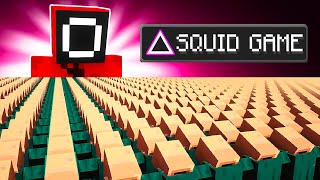 456 Villagers Simulate Squid Game in Minecraft [upl. by Alit]