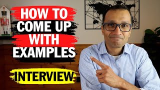 How To Come Up With Stories  Examples In The Job Interview [upl. by Stallworth]