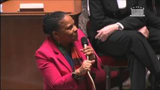 Christiane Taubira mariage pour tous 12 février 2013 [upl. by Nnarefinnej]