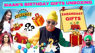 Siaan’s Birthday Gifts Unboxing  Zabardast Gifts  RS 1313 VLOGS  Ramneek Singh 1313 [upl. by Ham]