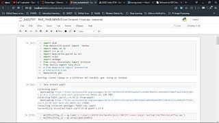 Jupyter Notebook on PyCharm venv Community Edition 2019  Python [upl. by Aidiruy]