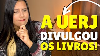 QUAIS SÃO E COMO ESTUDAR OS LIVROS DO VESTIBULAR UERJ 2024 [upl. by Giliana]