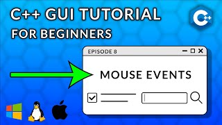 C GUI Programming For Beginners  Episode 8  Mouse Events [upl. by Alberik285]