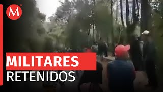 Reportan conflicto en El Porvenir Chiapas nuevo enfrentamiento entre militares y pobladores [upl. by Retnuh]