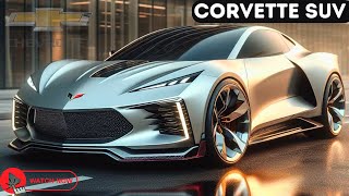 FINALLY 2025 Chevrolet Corvette SUV Unveiled  FIRST LOOK [upl. by Tina]