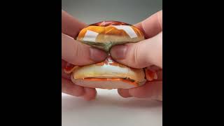 Transparent Burger ASMR Squeeze Unique amp Satisfying Squish for Stress [upl. by Donella]