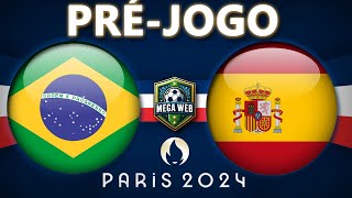 BRASIL 4x2 ESPANHA Futebol Feminino  Olimpíadas 2024  Semifinal [upl. by Massimiliano]