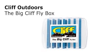 Cliff Outdoors The Big Cliff Fly Box  AvidMax [upl. by Itnavart892]