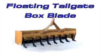 New Lockable Floating Tailgate Box Blade [upl. by Lagiba]