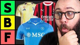 Tearless fa la Tier List delle Maglie della Serie A 20242025 [upl. by Colene]