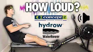 How LOUD Are Rowing Machines SOUND TESTS amp ANALYSIS [upl. by Allimaj962]