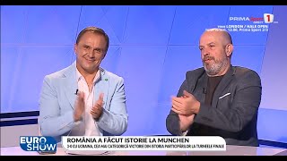 România – Ucraina 30 Victorie SENZAŢIONALĂ la EURO Panduru aplauze în direct „Jos pălăria” [upl. by Refynnej]