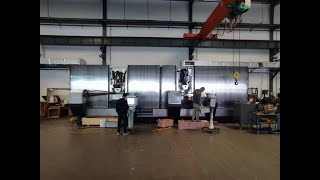 Turbine blade grinding polishing and finishing machine [upl. by Barabas]