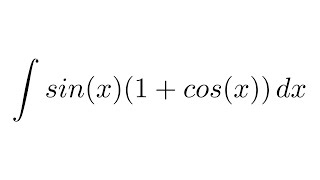 Integral of sinx1cosx substitution [upl. by Ardnu495]