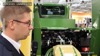 Agritechnica 2023 MERCEDES  UNIMOG U 530 [upl. by Servais]