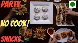 6 PARTY SNACKS IDEAS  No Cook Party Snack Ideas DIY Easy Party Snack Recipe [upl. by Patrizio]