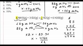 Estequiometria Rendimento [upl. by Alletsyrc]