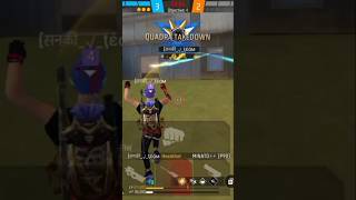 Quader takedown subscribe freefire shortshorts like gaming support [upl. by Nyrhtac297]