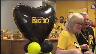 Beatsons Big 10 Beatson Cancer Charity turns 10 on STV News at Six [upl. by Calysta]