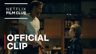 Walker Scobell First Meets Ryan Reynolds  The Adam Project  Official Clip  Netflix [upl. by Ulane]