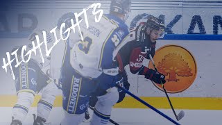 Highlights Leksands IF  Linköping HC [upl. by Arbed]