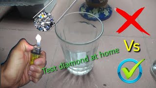 how to test diamond at home [upl. by Musa]