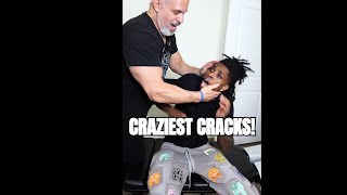 The Craziest Chiropractic Back Cracks chiropractor backcracks [upl. by Reeher510]