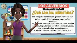 LOS ADVERBIOS DE MODO concepto ejemplos y actividades [upl. by Arvin]