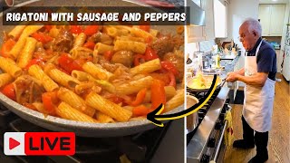 Rigatoni with Sausage and Peppers by Pasquale Sciarappa [upl. by Lissie]