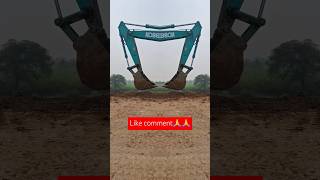 Highway construction line road Sagar MP Kamal ko machine kobelcoexcavatorshorts video 🙏🙏 like co [upl. by Dreddy]