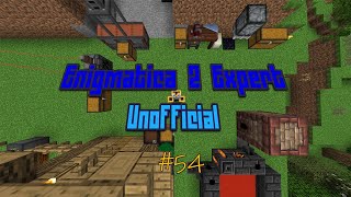 Enigmatica 2 Expert Unofficial  54  Final prep for the ultimate crafting table [upl. by Urbana]