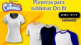 Fabricación de playeras para sublimar 🙌💯😎💧 [upl. by Zehcnas]