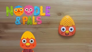 Noodle amp Pals Karnal clay cracking making 국수와 친구들 커널 클레이로 만들기 [upl. by Truscott]