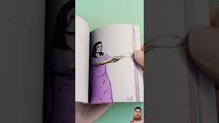 Thappad Movie quotTaapsee Pannuquot Reverse Scene in Flipbook shorts flipbook [upl. by Burl]