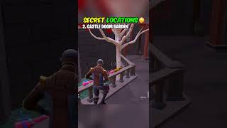 ALL Secret Locations  Hideouts in Fortnite Season 4😳 Chapter 5 fortnite foryou fyp shortsfeed [upl. by Atteuqihc]