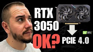 Este PCIe 30 ok pentru RTX 3050 [upl. by Enilegnave371]