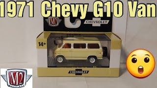 Unboxing M2 Machines 1971 Chevrolet G10 Beauville Van [upl. by Attalanta735]