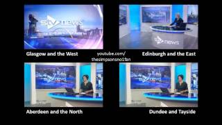 STV News at Six All Regions Opening and Closing Titles [upl. by Gilus]