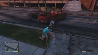 GTA V ballas vs vagos gang shoot out part 48 [upl. by Aisatan]