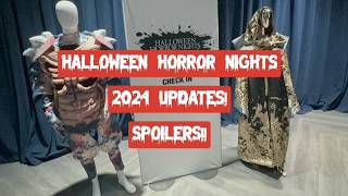 MEGA Halloween Horror Nights 2024 UPDATES Unmasking The Horror Houses Construction Lil Bootique [upl. by Kelsy]