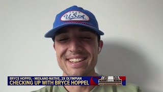 Checking in with Midland native and Olympian Bryce Hoppel [upl. by Fennell776]