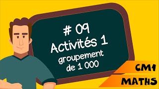 CM1  Maths  SEQ 9  Le mètre groupement de 1000 [upl. by Nivrag]