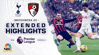 Tottenham Hotspur v Bournemouth  PREMIER LEAGUE HIGHLIGHTS  12312023  NBC Sports [upl. by Nyladnek72]