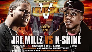 JAE MILLZ VS KSHINE quotHEATED BATTLEquot [upl. by Roots630]