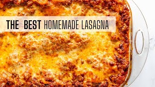 How to Layer Lasagna [upl. by Adeys]