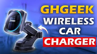 GET the BEST CHGEEK WIRELESS MAGSAFE CAR MOUNT CHARGER  BEST WIRELESS CHARGER Mount for 2024 [upl. by Eibur]