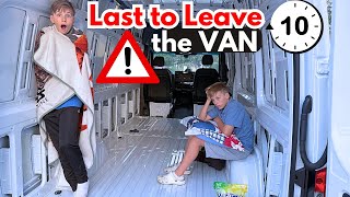 Last to Leave the VAN Challenge [upl. by Ahsienak777]