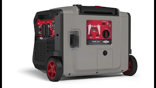 Briggs amp Stratton P4500 Portable 030814 Generators GrayRed [upl. by Adnale]