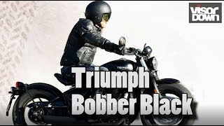 Triumph Bonneville Bobber Black review [upl. by Nace]