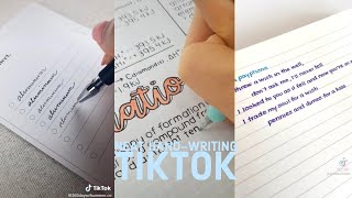 Neat HandWriting TikTok Compilation Part 2 [upl. by Nylirej43]